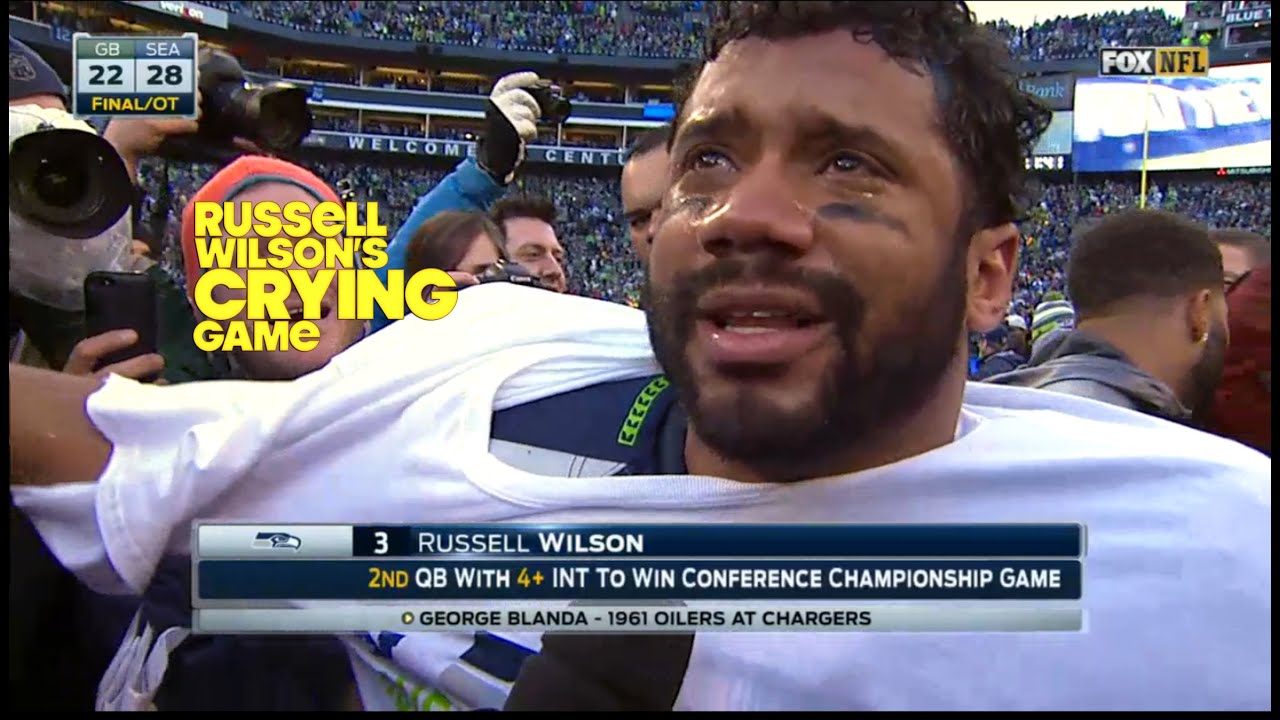 Russell Wilson's Crying Game - YouTube