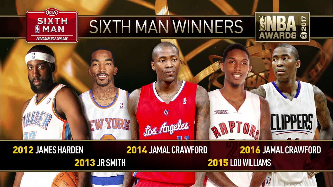 Three-time NBA Sixth Man of the Year award winner Lou Williams