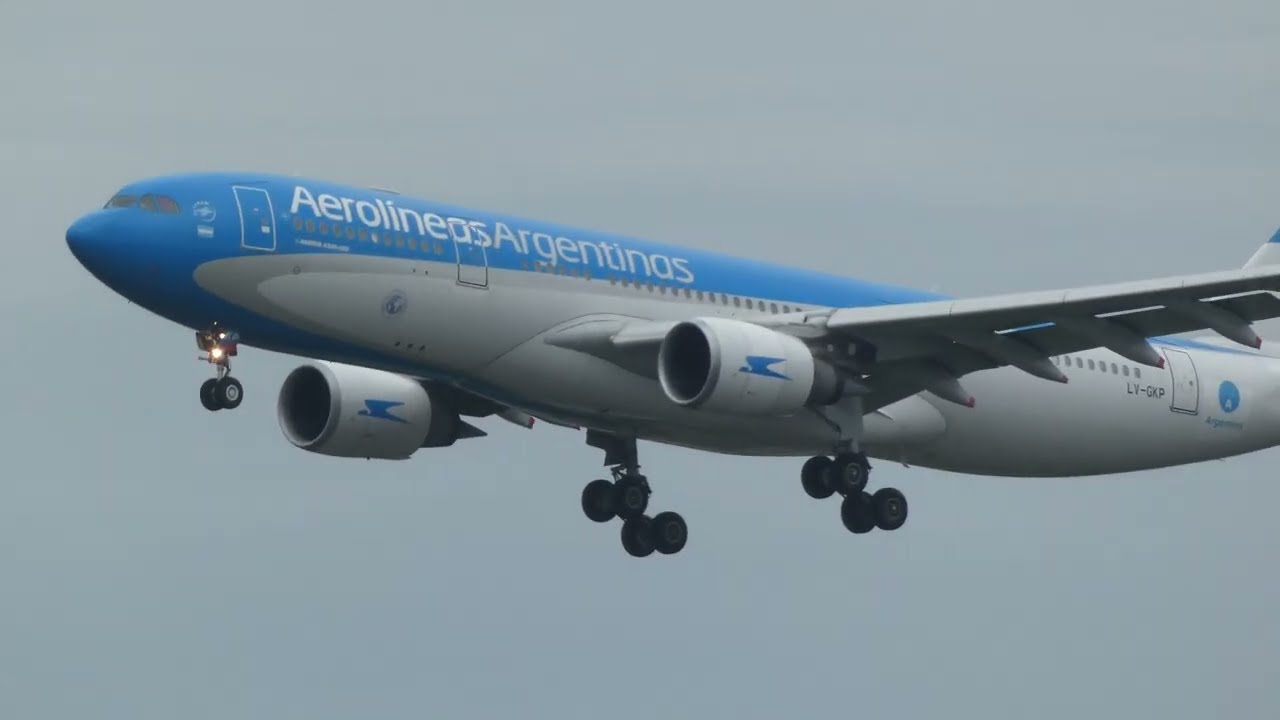 Plane Spotting (Near JFK Airport) Aerolíneas Argentinas YouTube