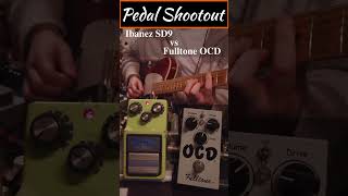 Fulltone OCD vs Ibanez SD9 Sonic Distortion low gain w/ Telecaster #ibanez #fulltone #fractalaudio