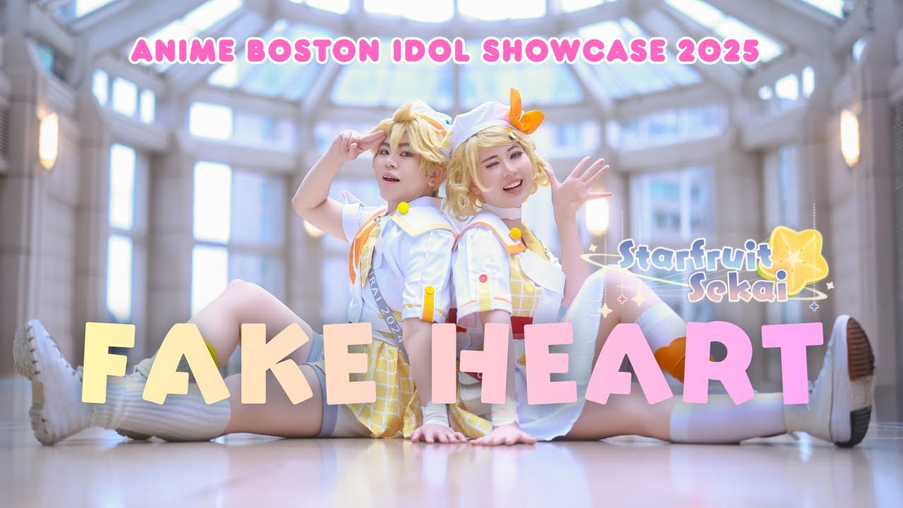 ANIME BOSTON 2025 IDOL SHOWCASE || Fake Heart - KIRA踊ってみた || Kagamine Rin and Len (@starfruit.sekai)