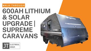 600AH LITHIUM & SOLAR UPGRADE | Supreme Caravans