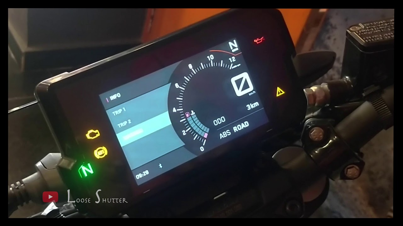 tft display ktm duke 390 factory