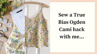 Sew: Ogden Cami #3 – faux jumpsuit with Safiya Trousers – Project