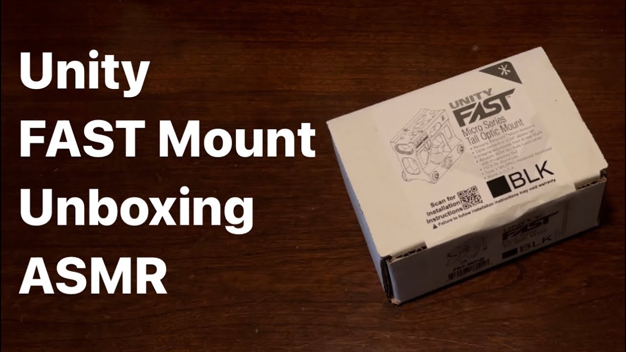 Unity FAST Mount unboxing - ASMR - YouTube