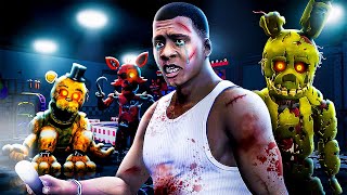 FRANKLIN Works FIVE NIGHTS At FREDDYS In GTA 5