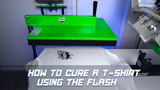 How To Cure A T-shirt Using The Flash