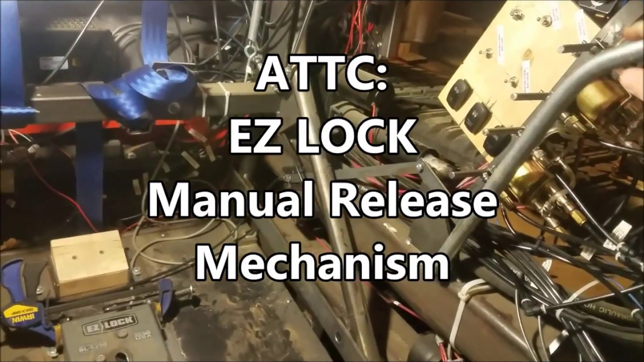 ATTC EZLock manual release mechanism YouTube