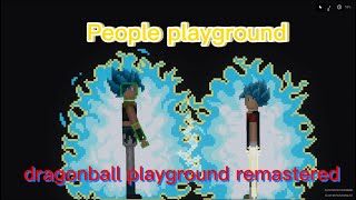 People playground dragonball remastered (closed beta) by @MCPlayground