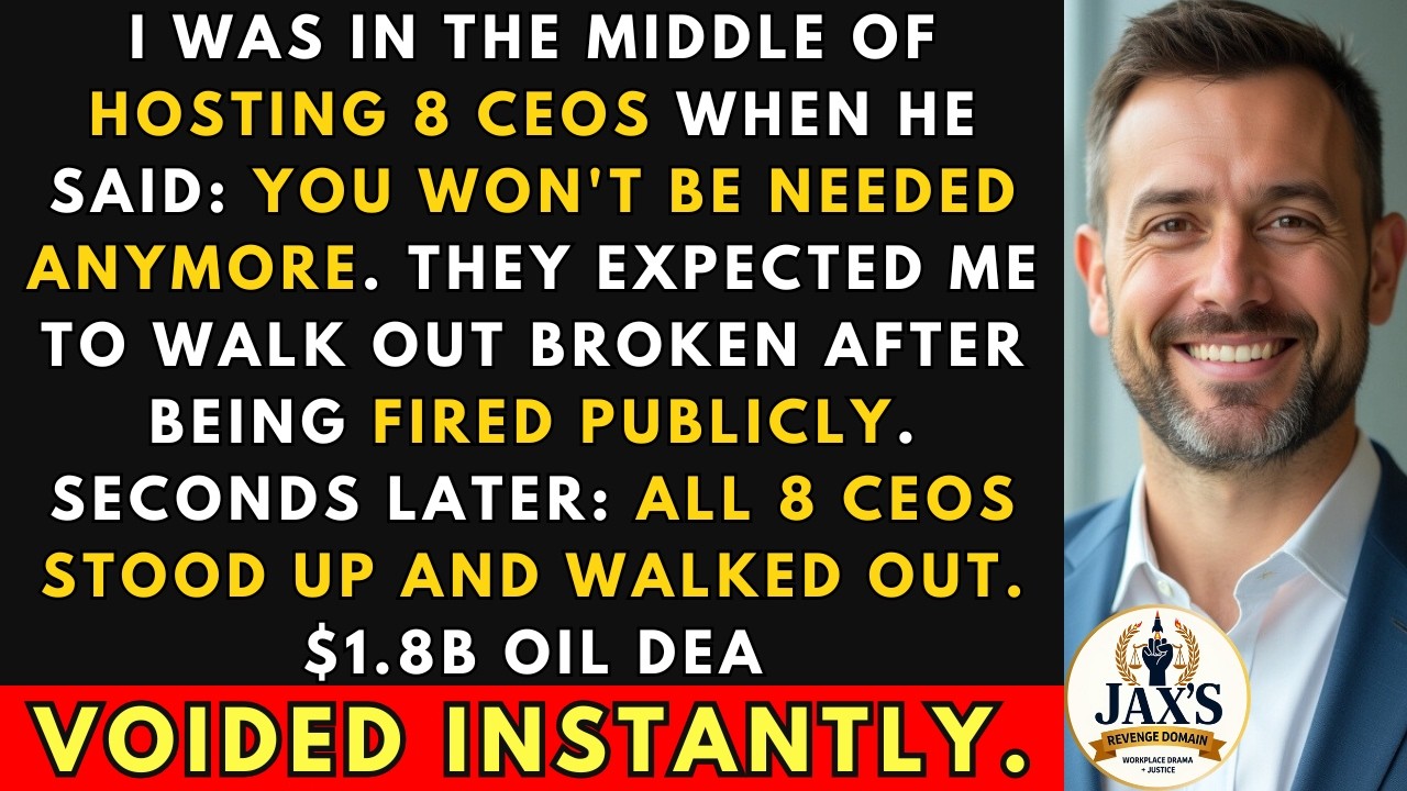 I Was Fired While Hosting 8 CEOs In A $1.8B Oil Deal—All Contracts Instantly Voided