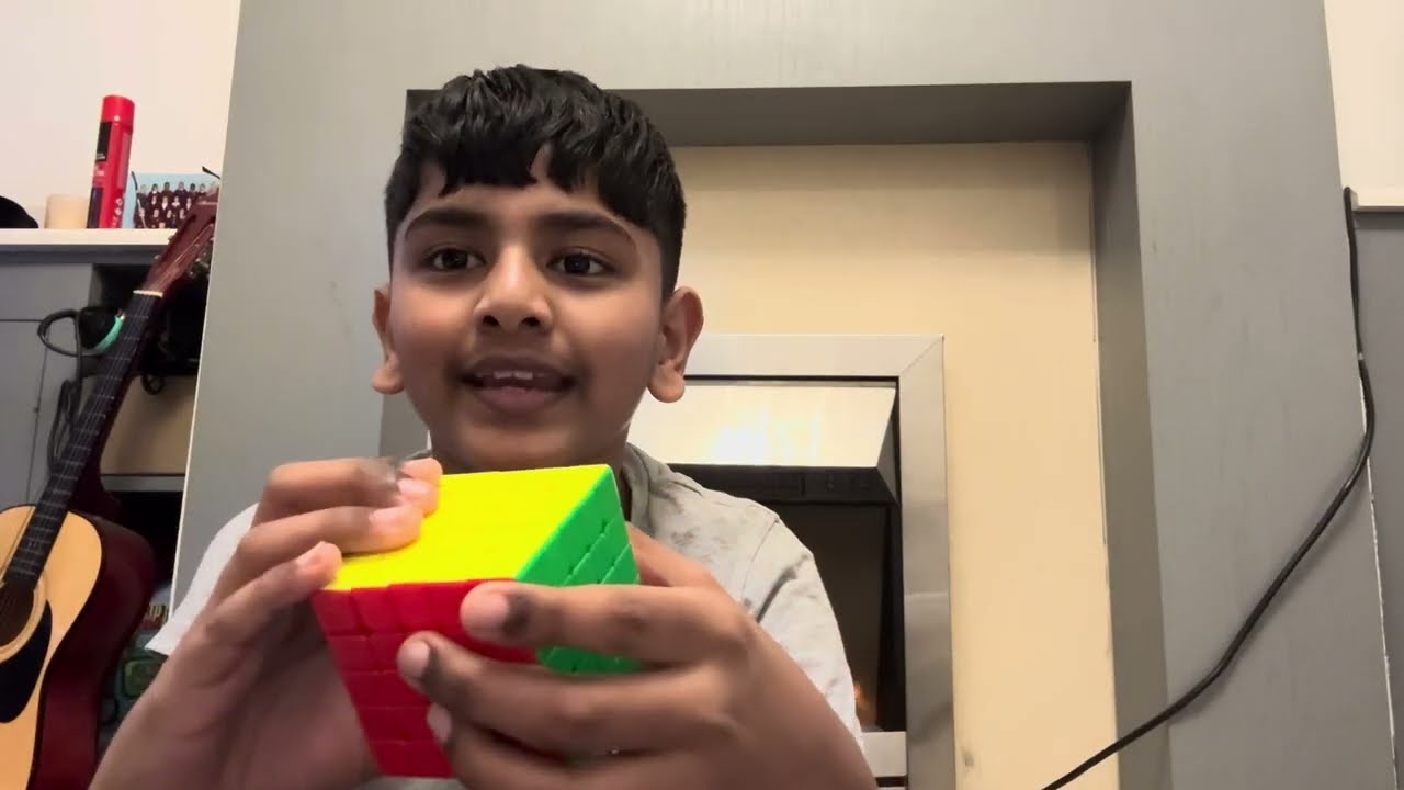 Solving a 5*5 Rubik’s Cube, received as Christmas gift 😀