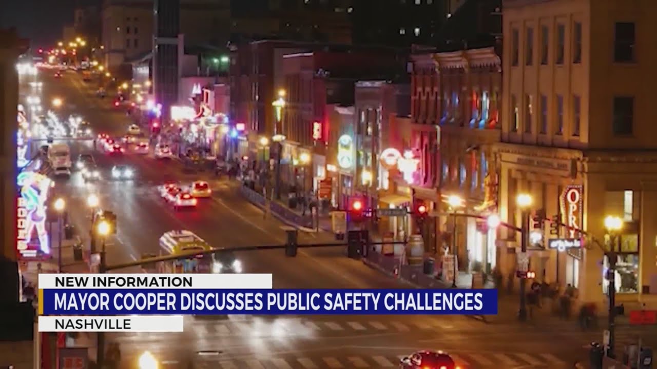 Mayor Cooper discusses public safety challenges - YouTube