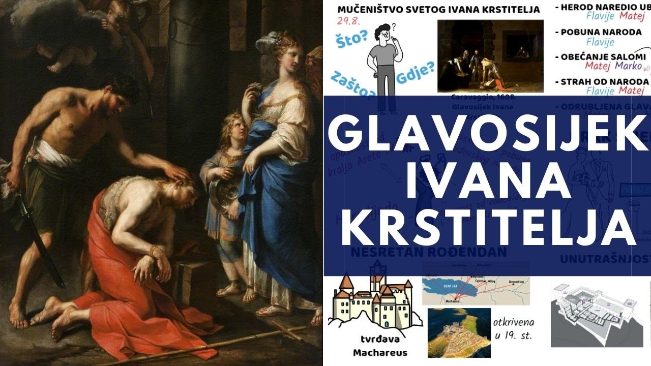 Glavosijek Ivana Krstitelja || Mučeništvo sv. Ivana Krstitelja || Zašto je Herod ubio Krstitelja?