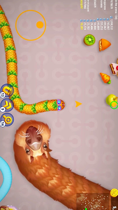 Worms Zone Magic Gameplay 🐍 #92 #shorts