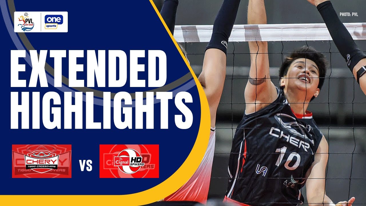 CHERY TIGGO vs. CIGNAL | EXTENDED HIGHLIGHTS | 2025 PVL ON TOUR SEMIFINALS