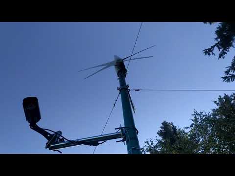 Video: Kolik energie vyrábí 400W větrná turbína?