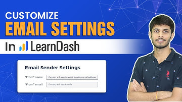How To Customize Email Settings When Using LearnDash | WordPress Tutorial