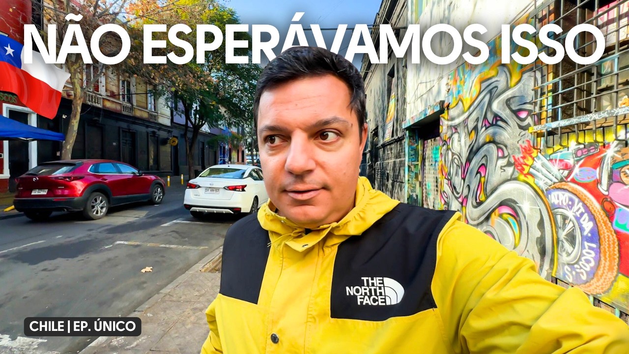 🇨🇱 6 HORAS PARA EXPLORAR SANTIAGO | VOLTAMOS PARA O CHILE