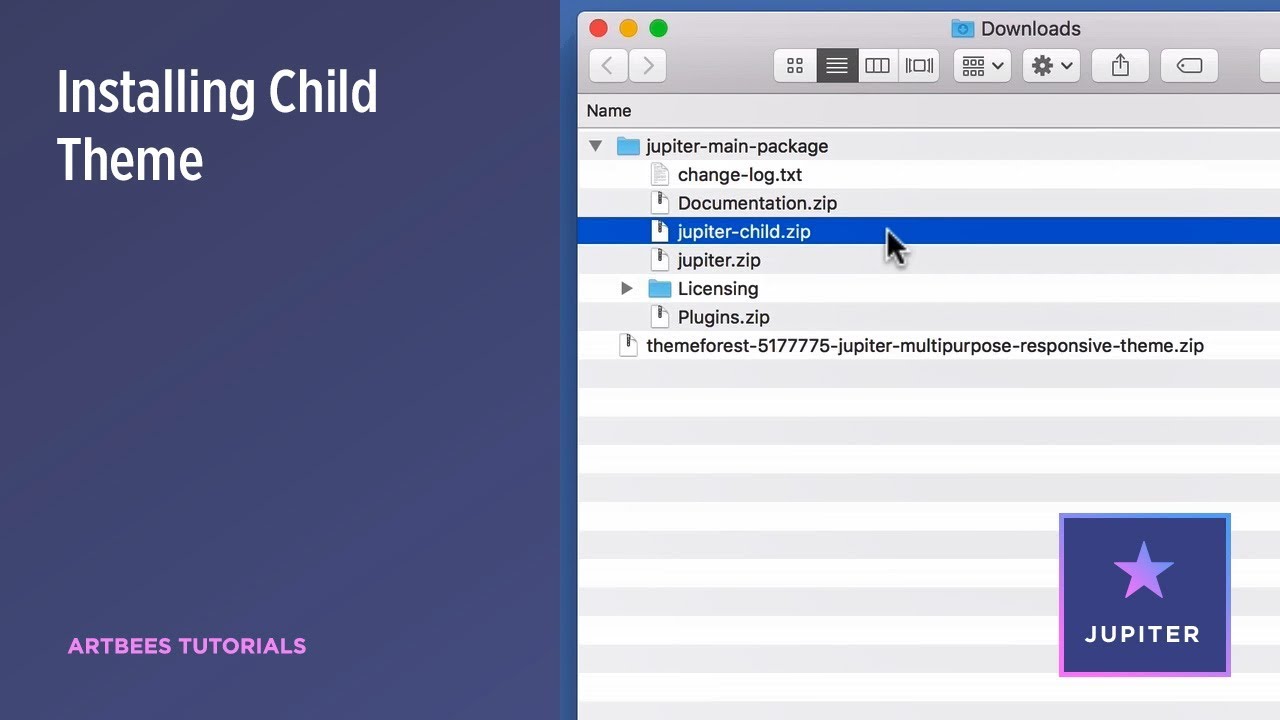 Installing a Child Theme (Legacy Version) - YouTube