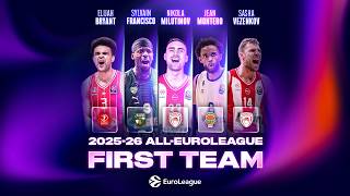 The STARS of the season: Your 2025-26 All-EuroLeague FIRST TEAM