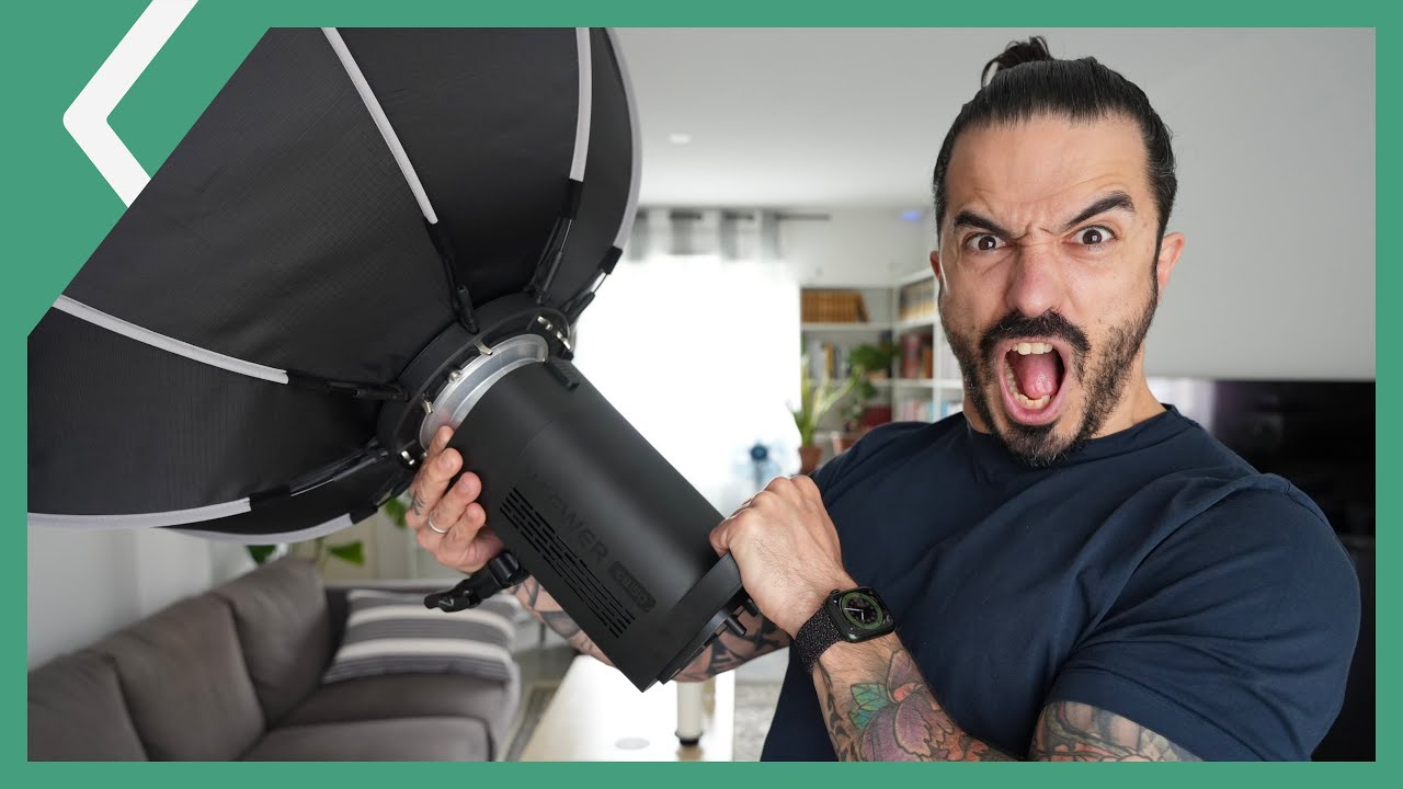 Voici mon nouveau setup vidéo (lumière Neewer et softbox)