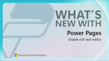 Enable rich text editor | Power Platform Shorts