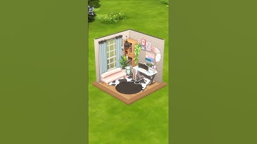 Gamer’s Office 🎮 || The Sims 4 #shorts