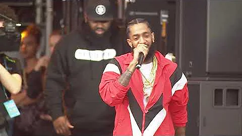 Nipsey Hussle Full Performance Broccoli City 2018