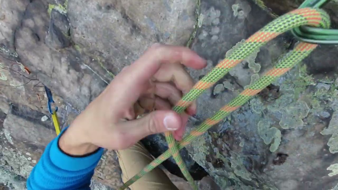 ⭐⭐Daring Do 5.9+ PG, Outdoor Adventure Rock Climbing in Pennsylvania, Delaware Water Gap