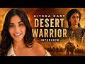 Aiysha Hart Talks Desert Warrior | Anthony Mackie, Stunts &amp; Epic Battle Story