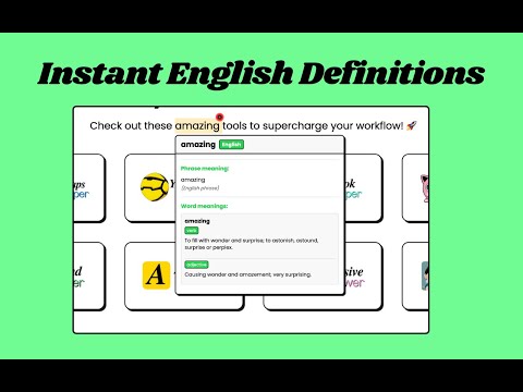 TransliDict - Instant Word Lookup & Translation video preview 2