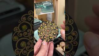 I put a canvas magnet in the resin curing machine…