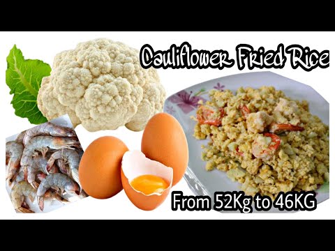 Cauliflower rice l simple and easy way lSecret loss for 6Kg./Keto diet