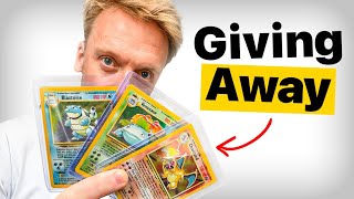 We Are Giving Away Super Rare Pokémon Cards To Viewers Of This Video…