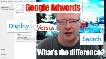 Adwords Display Network versus Search Network - Bonus Video Campaign