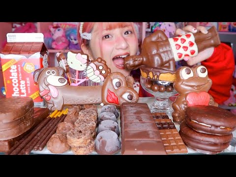 【ASMR】色んなチョコの咀嚼音🍫❤️【Eating Sounds】CHOCOLATE,MUKBANG,먹방