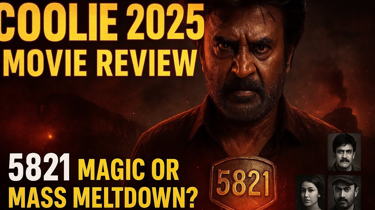Coolie 2025 Movie Review | Rajinikanth’s 5821 Swag 🔥 Hit or Flop? | Biggest Gamble Of Lokie 😨 