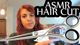 💇 Real ASMR Haircut - Scissors Sounds & Softly Spoken, Beyond RolePlay ☻