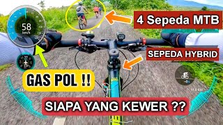 700C Hybrid Mtb Bike Vs Klayar Gunungkidul Mountain Bike Whos Worried?