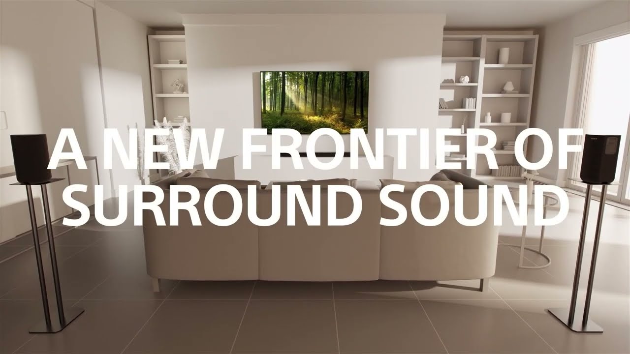 Sony A-Series Premium Soundbars | 360 Spatial Sound Mapping