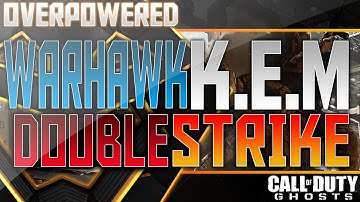 COD: Ghosts - SOLO DOUBLE "K.E.M. Strike" On "Warhawk" (Call of Duty: Ghost)