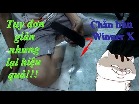 Video Winner X || Gắn miếng chắn bùn, tuy đơn giản nhưng... - youtube
