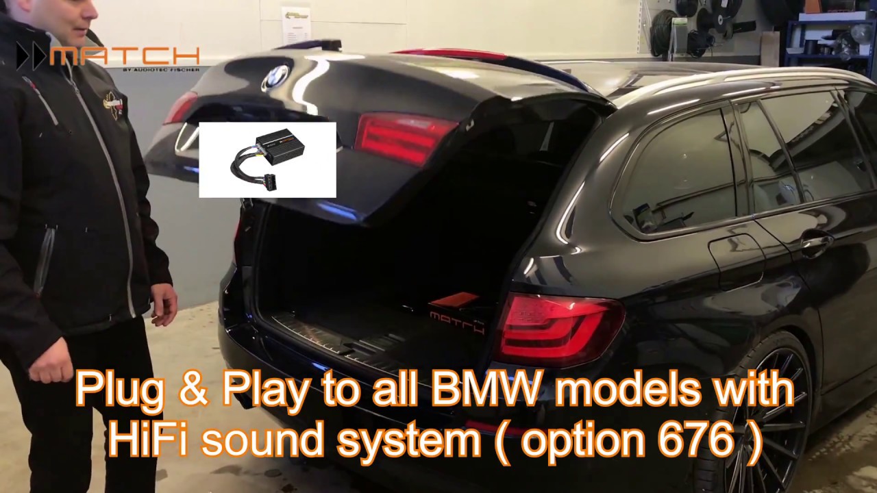 Match UP 7BMW - The M-package of your sound system - YouTube
