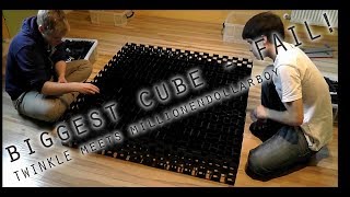 Rekordversuch größter Cube: REIKUN meets M$B - FAIL! Update