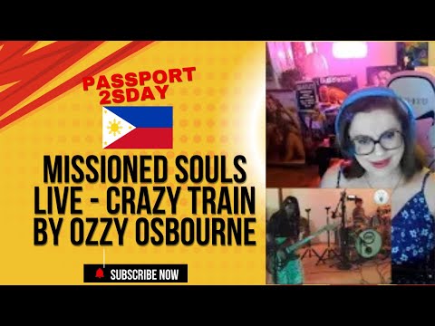 Passport 2sday | MISSIONED SOULS Live - CRAZY TRAIN by Ozzy Osbourne | First Reaction