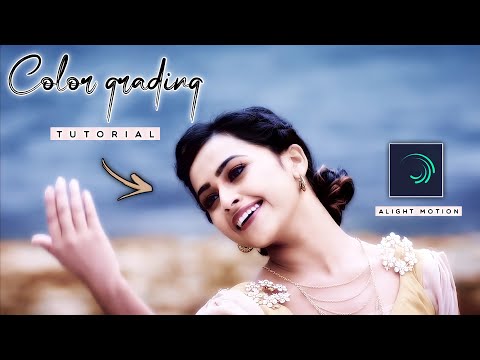 New trending stylish color grading 💜⚡ ( CC ) in Alight motion | Alight motion tutorial | Crazy Tech