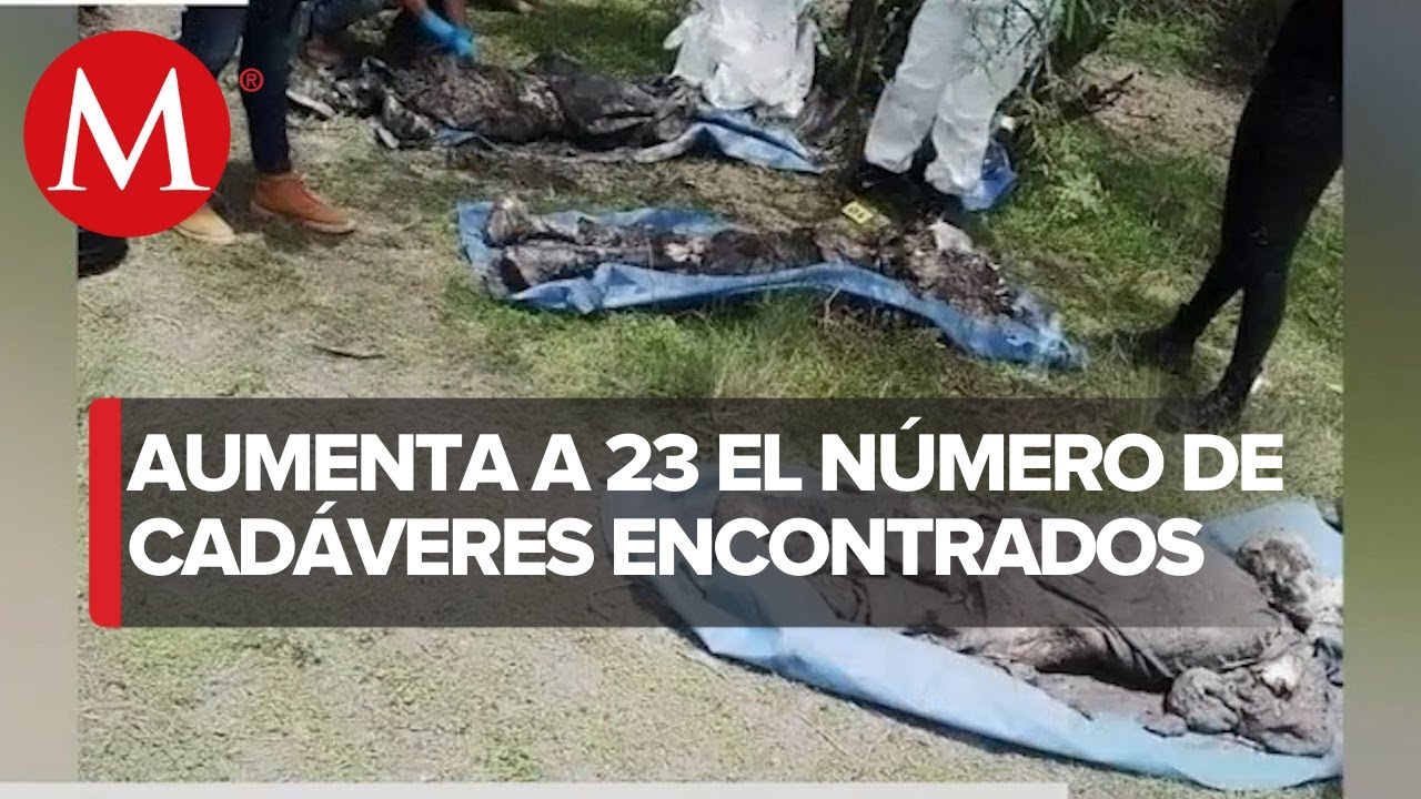 Van 23 cuerpos hallados en fosas clandestinas en Michoacán YouTube