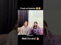 prank on Rashida 😂 😇#abreshkhan #zeeshan_ansari#viral#love#shorts#shorts#baby#babycoming #song
