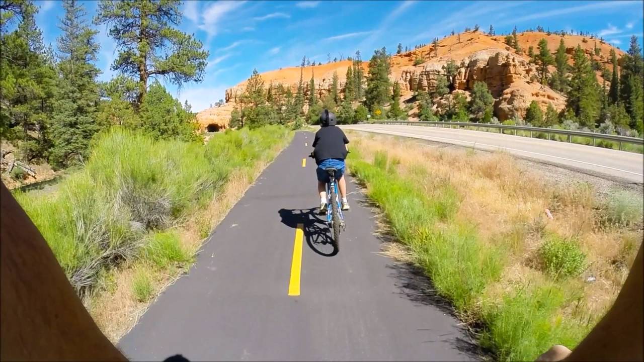 Biking Red Canyon Trail near Bryce Canyon YouTube