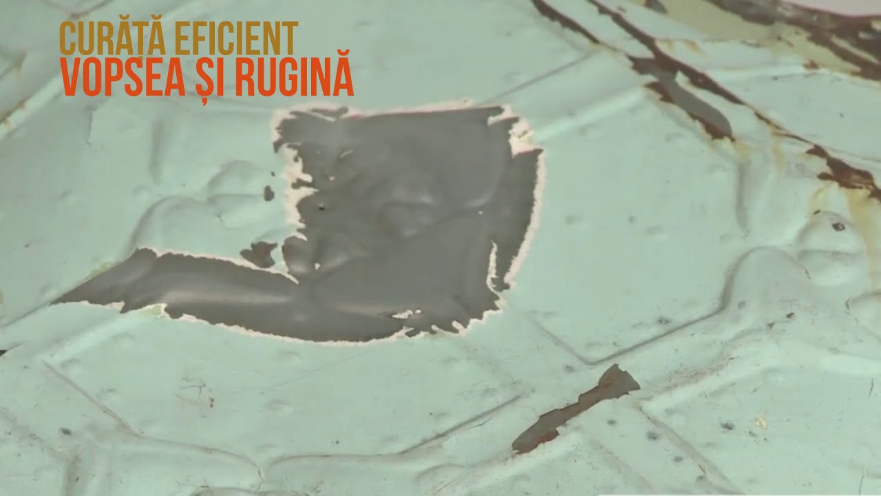 Curățare Vopsea și Rugină prin Sablare cu Gheață Carbonică Plus Material Abraziv • HD Cleaners